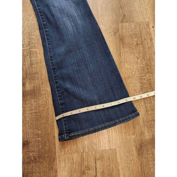 Levis 726 Flare Jeans 30x30* measured dark wash Denim 5 pocket cotton - Picture 4 of 9